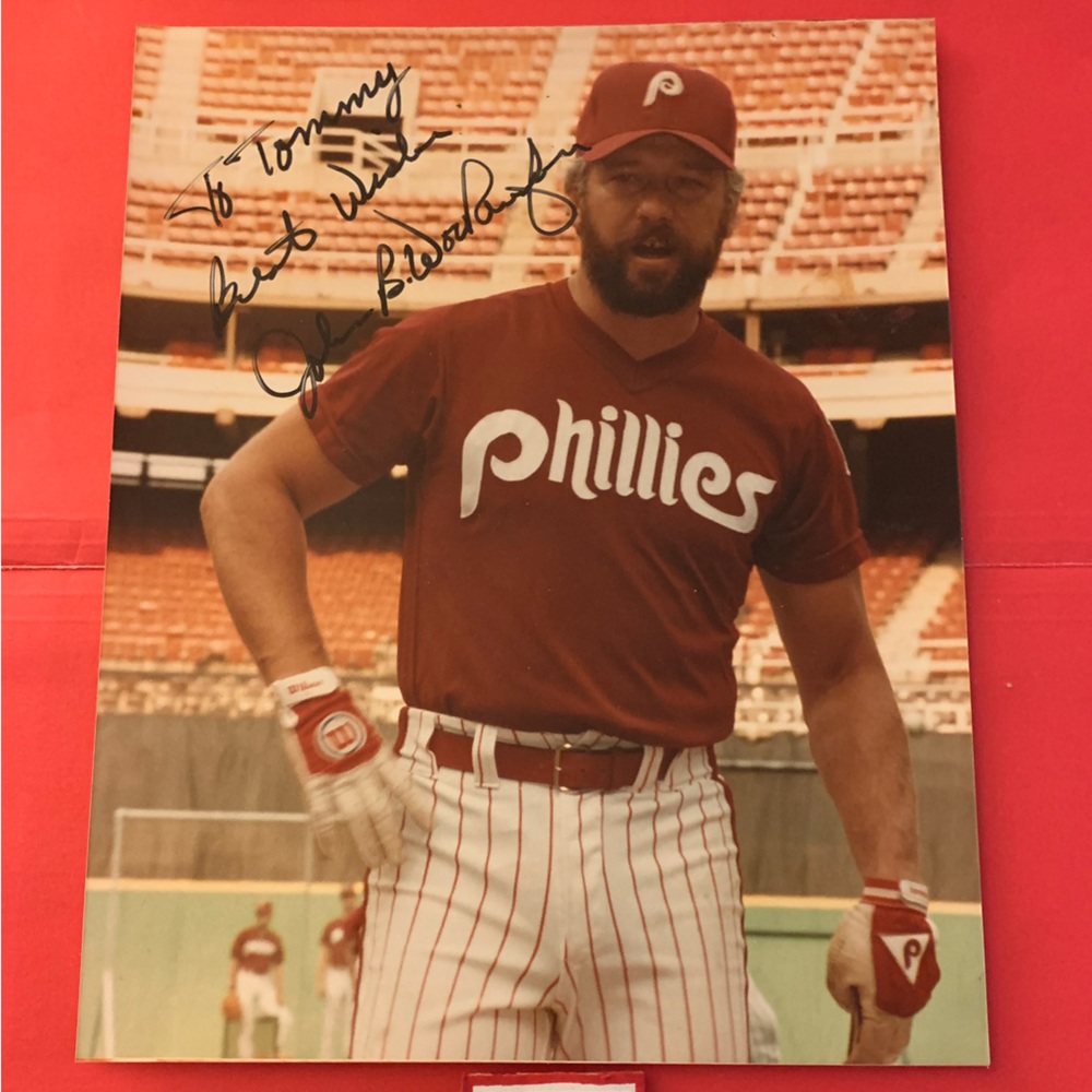 JOHN B. WOCKENFUSS-autographed ‘TO TOMMY; BEST WISHES’ 8” X 10” phot print